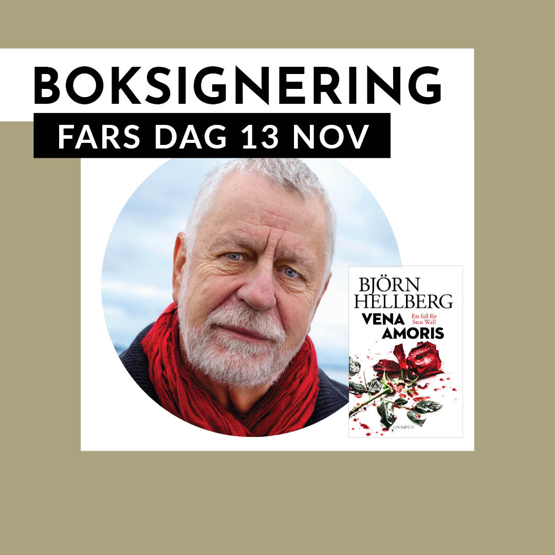Boksignering med Björn Hellberg 13/11
